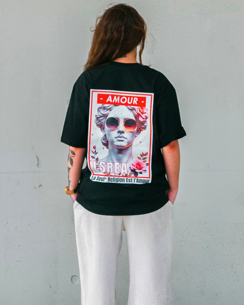 " PROPAGANDE D'AMOUR - T SHIRT OVERSIZE UNISEXE "